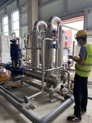 萬津實業電子玻璃生產基地